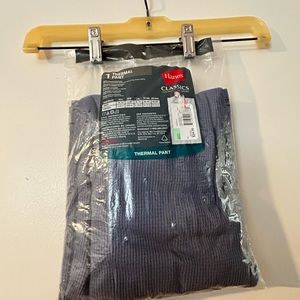Thermal pants Hanes navy